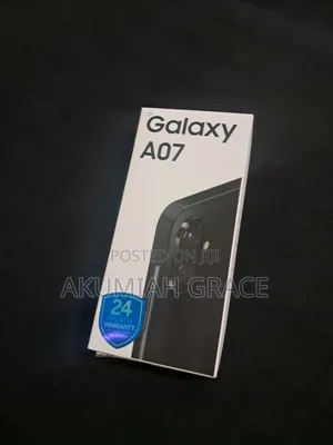New Samsung Galaxy A07 128 GB Black