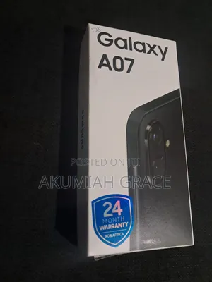New Samsung Galaxy A07 128 GB Black