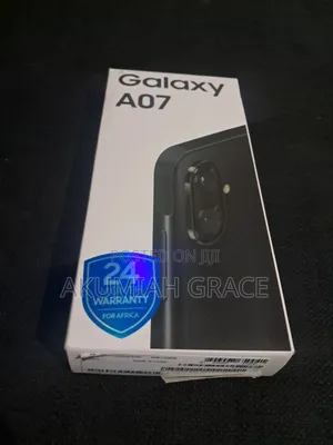 New Samsung Galaxy A07 128 GB Black