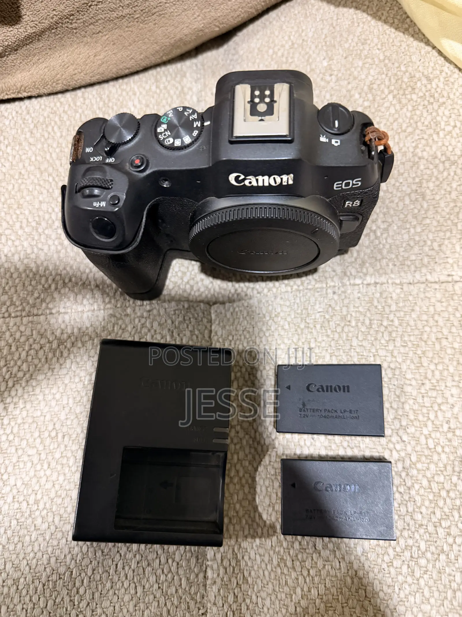 Canon R8 With Two Original Batteries