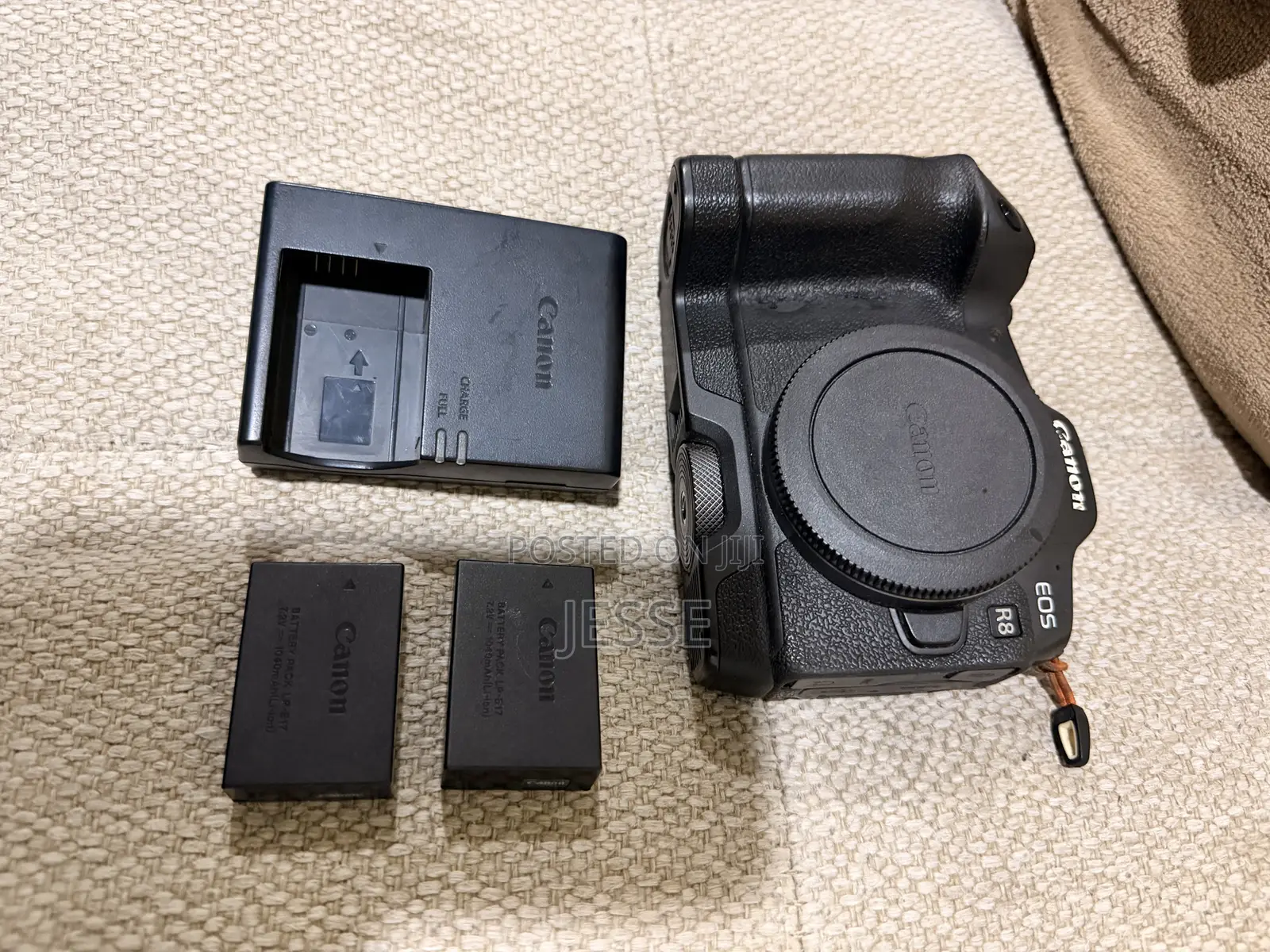 Canon R8 With Two Original Batteries