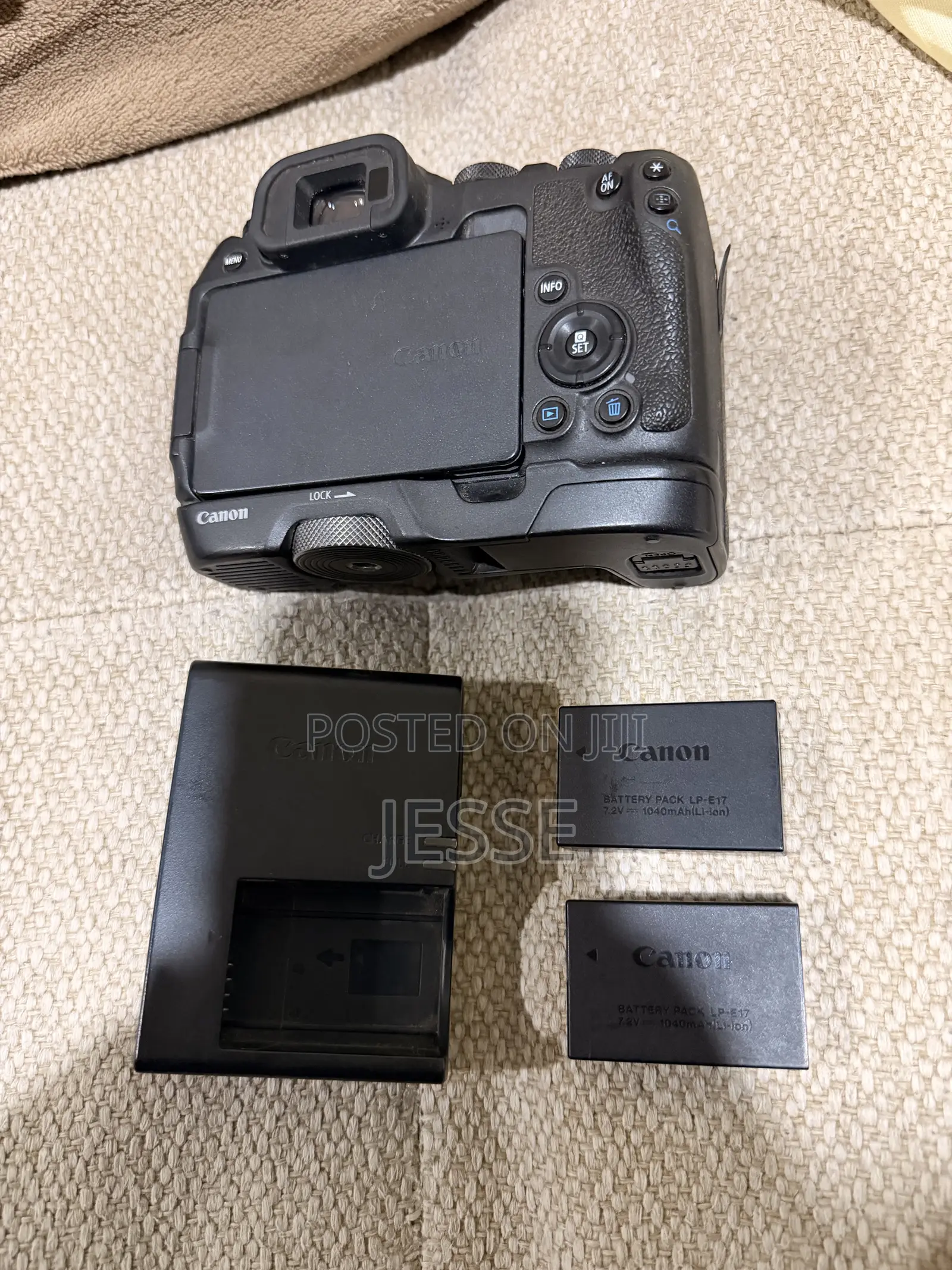 Canon R8 With Two Original Batteries