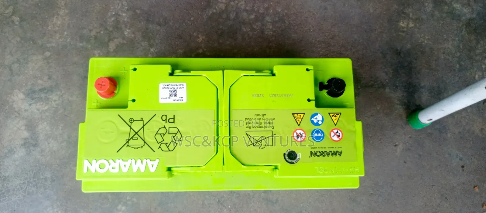Amaron Battery 19Plate Flat DIN88