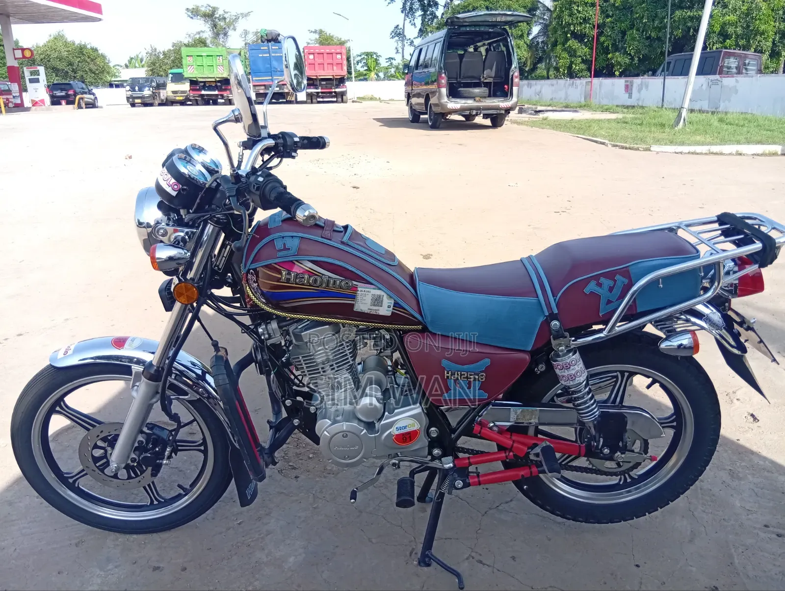 Haojue HJ125-8K 2026 Brown