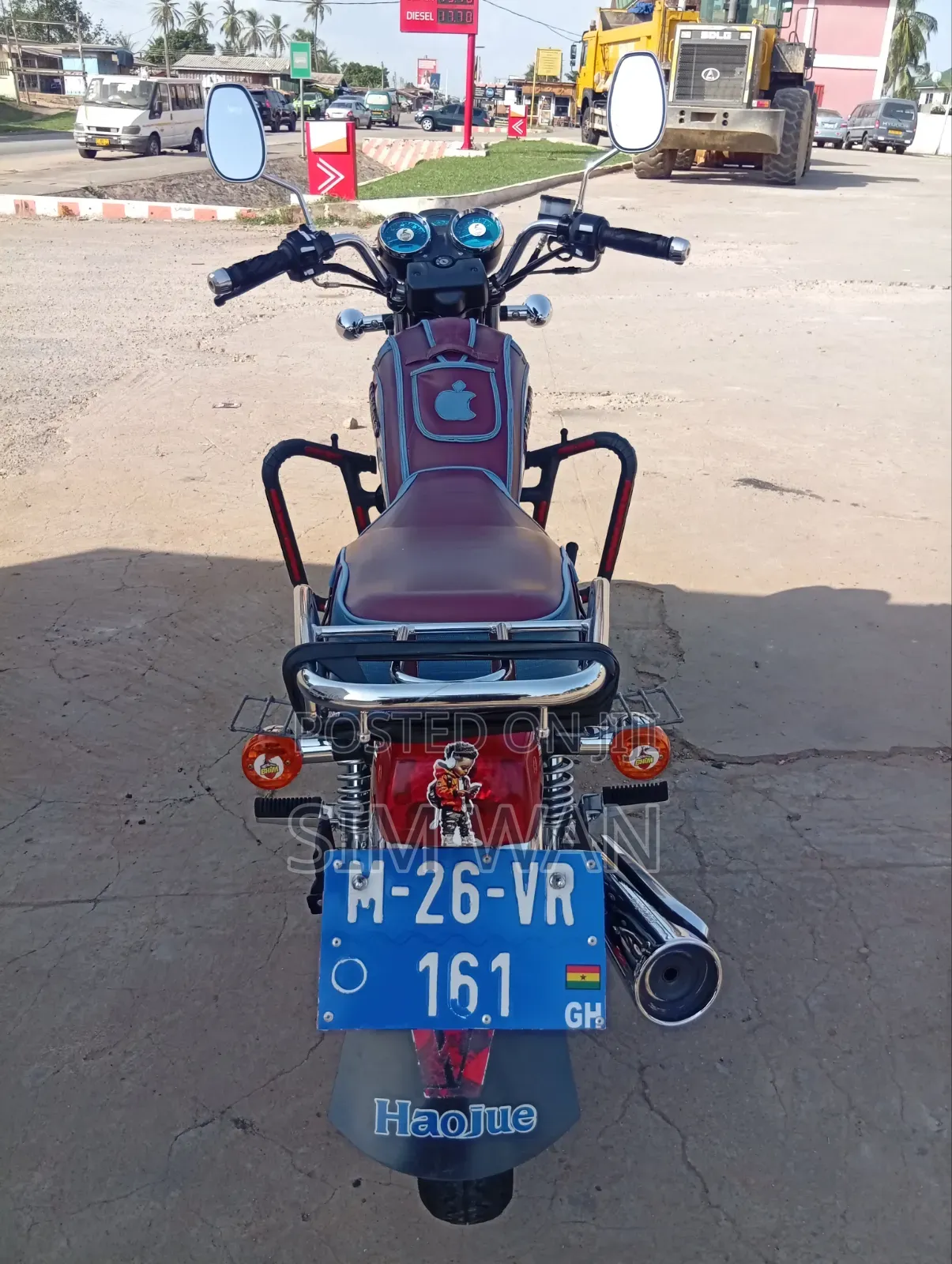 Haojue HJ125-8K 2026 Brown