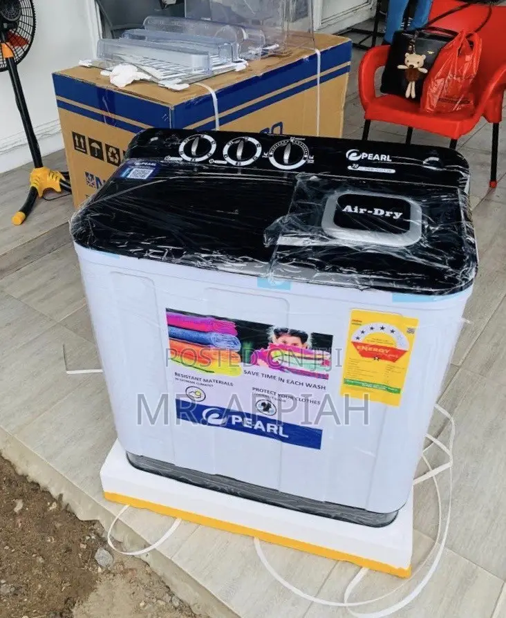 Spin Dry Electric Pearl 7kg Washing Machine 
