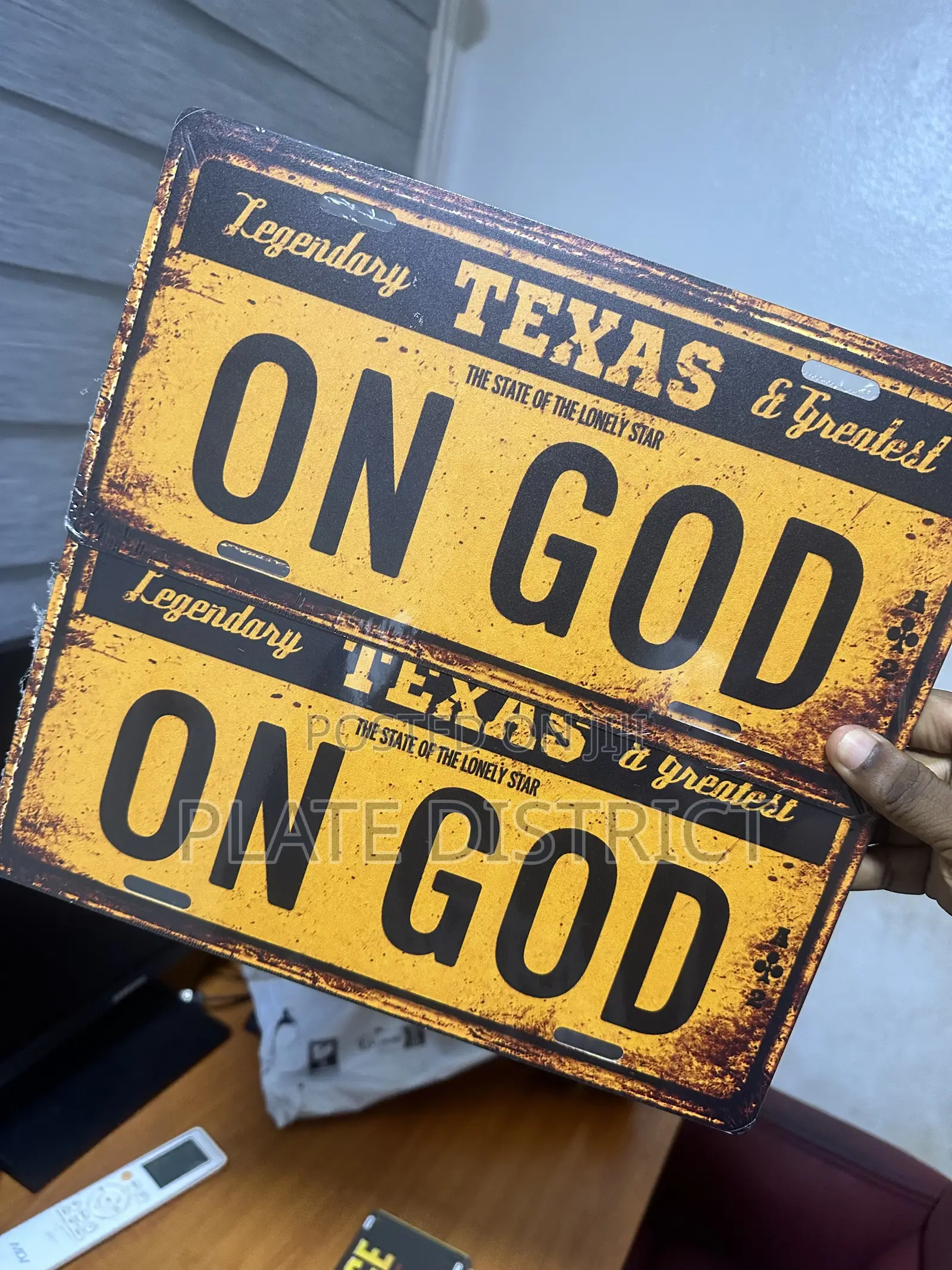 Customized Number Plates