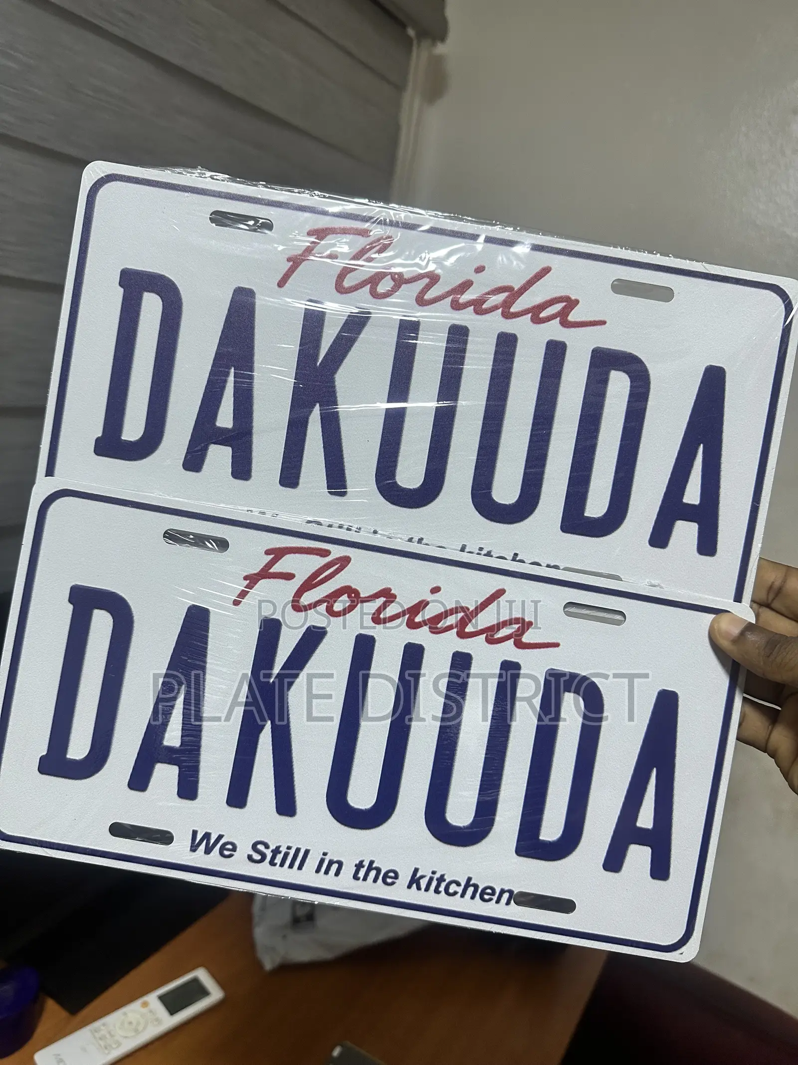 Customized Number Plates