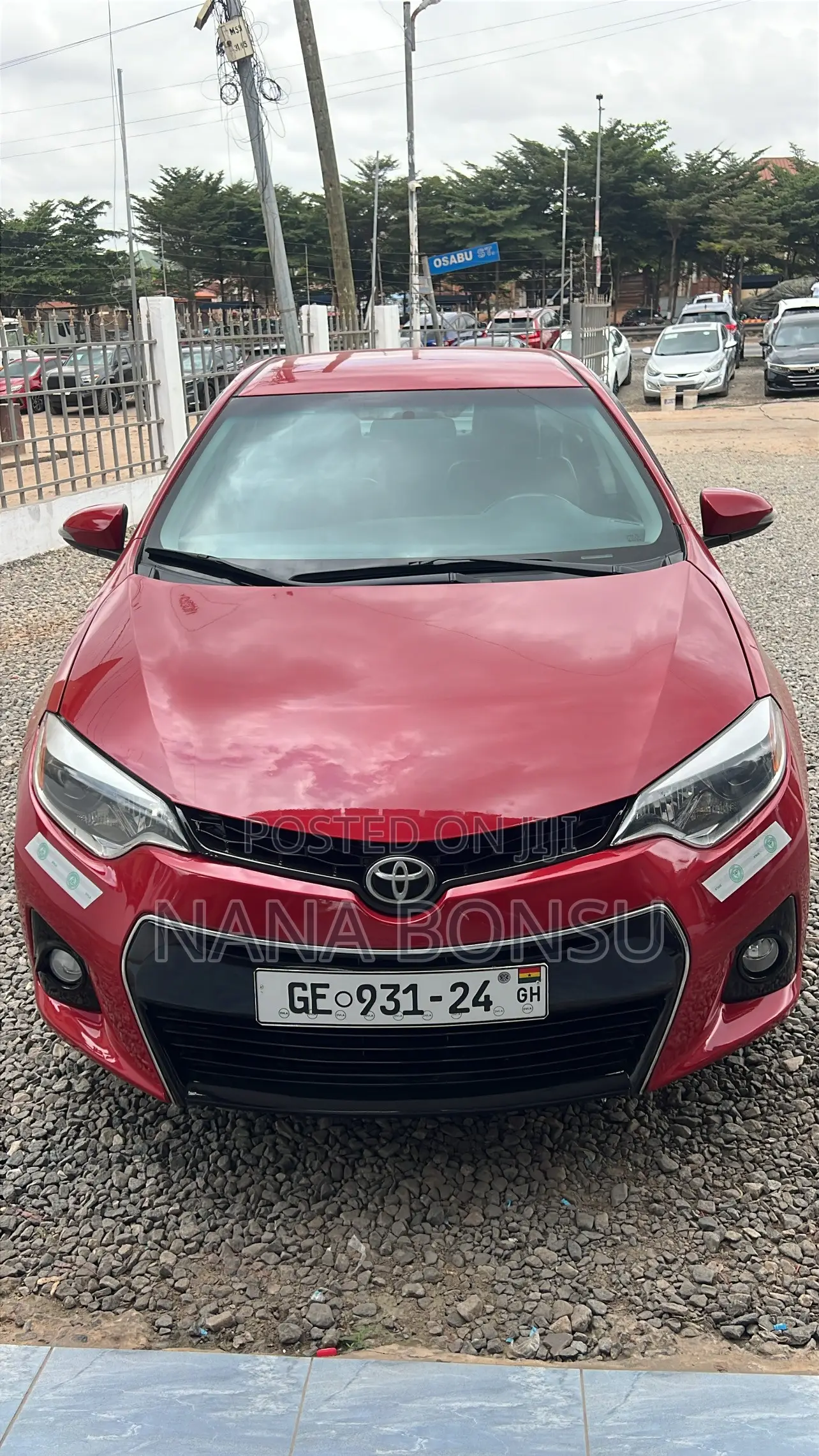 Toyota Corolla S 4dr Sedan (1.8L 4cyl CVT) 2016 Red