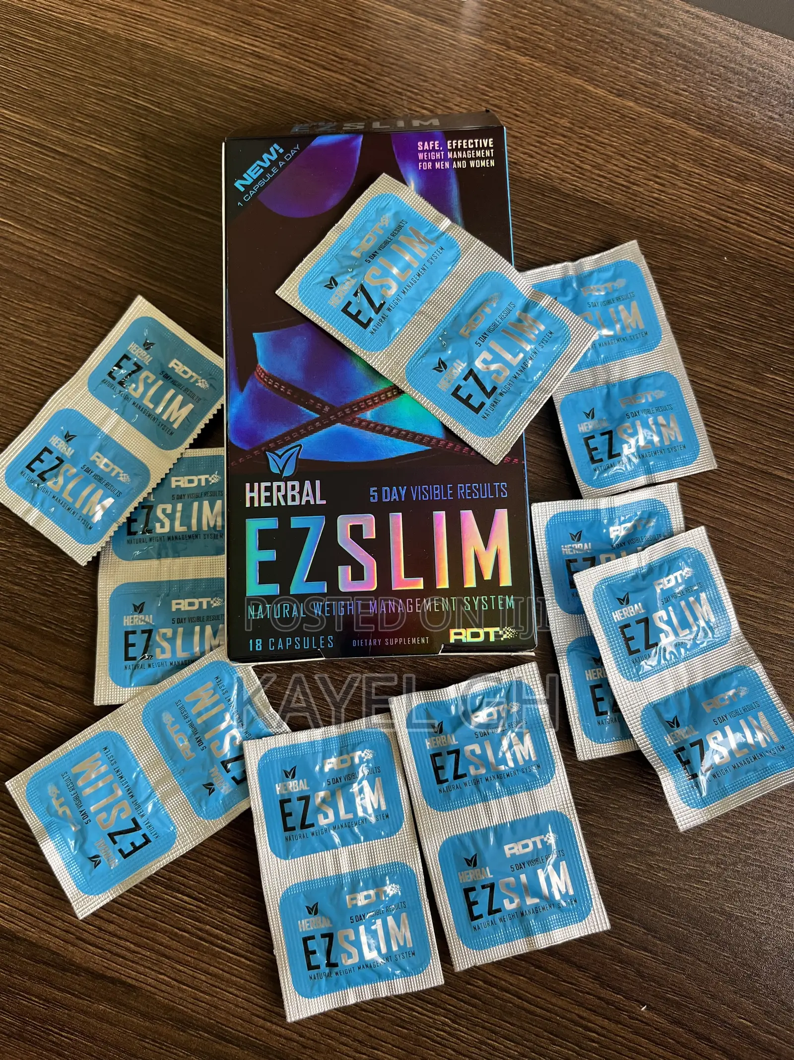 EZ SLIM Natural Weight Management Capsule.