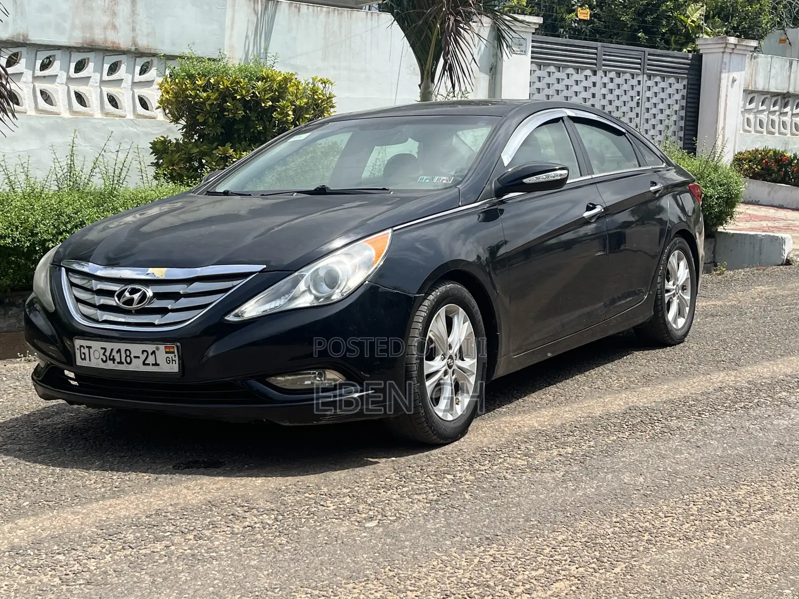 Hyundai Sonata Limited Sedan FWD (2.4L 4cyl 6A) 2012 Black