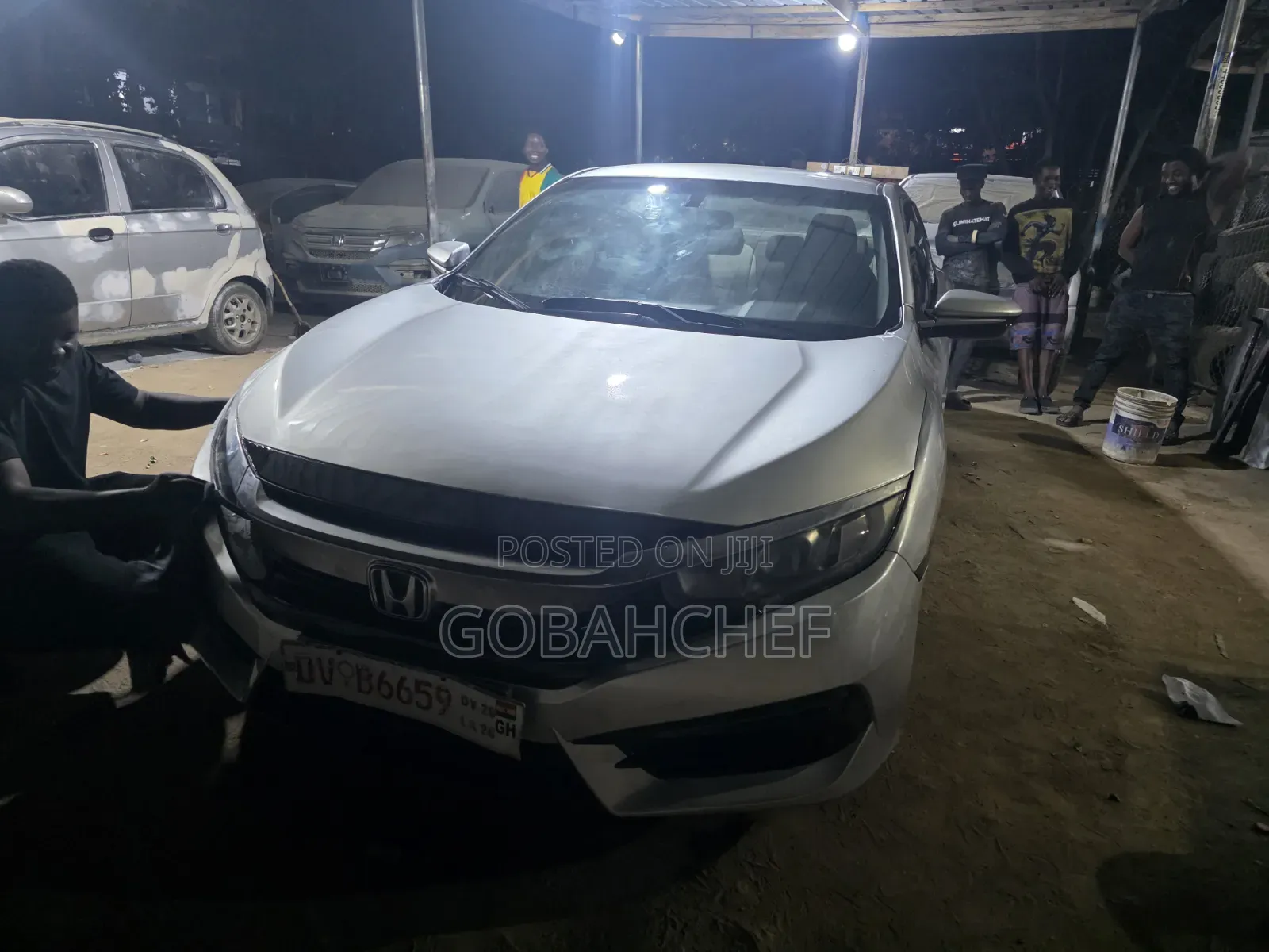 Honda Civic EX Hatchback 2018 Gray