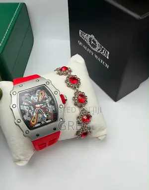 Richard Mille Red (With Bracelet)