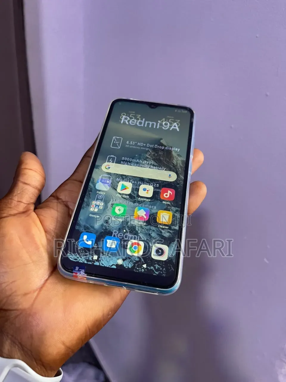 New Mobile Phone 128 GB Blue