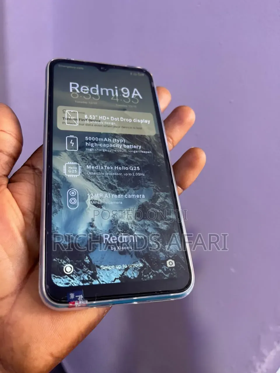 New Mobile Phone 128 GB Blue
