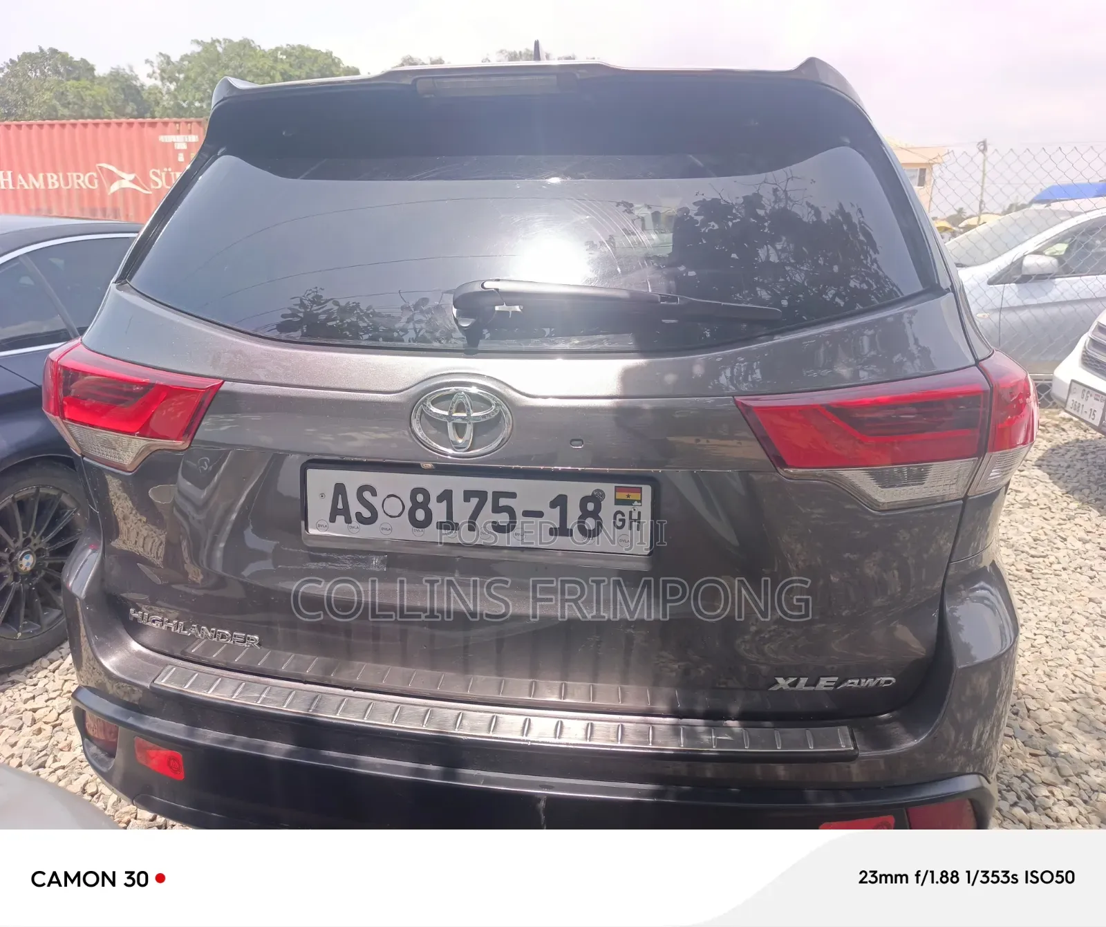 Toyota Highlander Limited 3.5l 4WD 2013 Gray