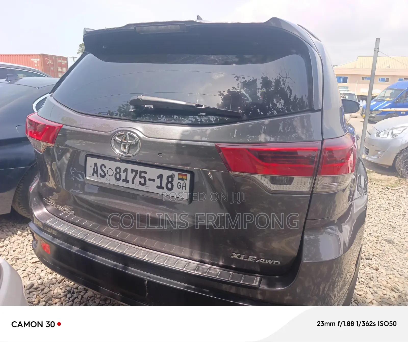 Toyota Highlander Limited 3.5l 4WD 2013 Gray