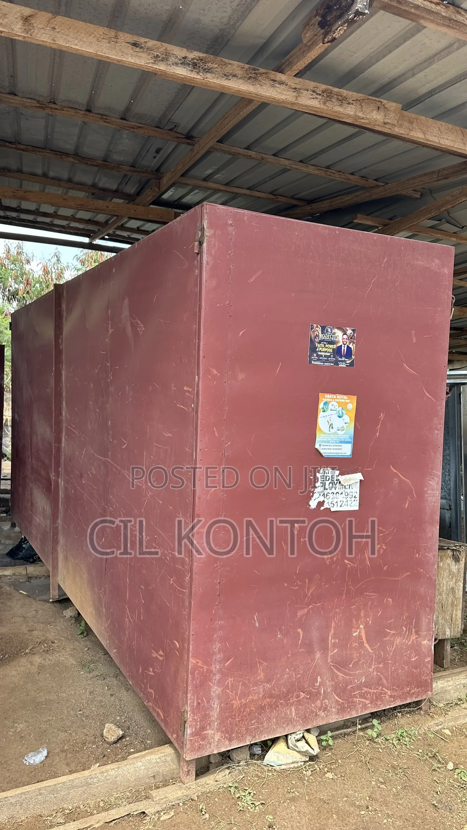 17ft by 8ft Fabricated Container for Sale