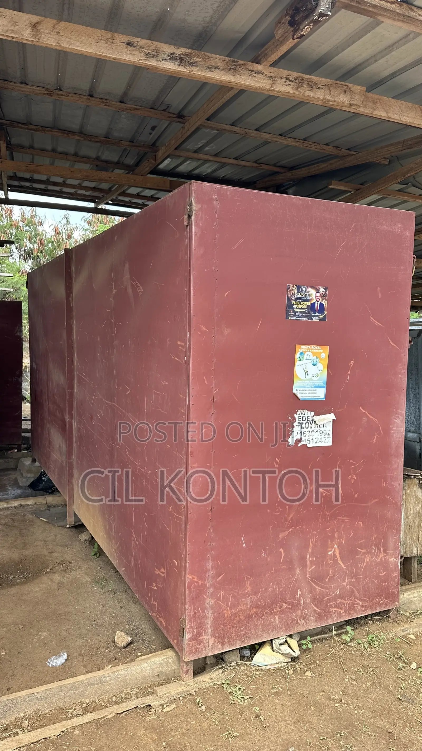 17ft by 8ft Fabricated Container for Sale