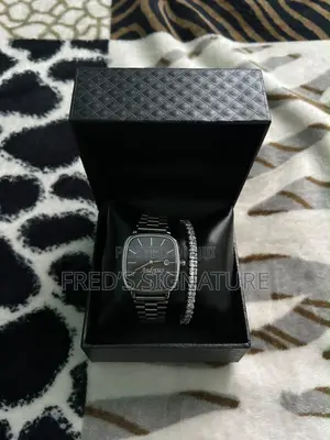 Customized Wrist Watch + Tennis Bracelet
