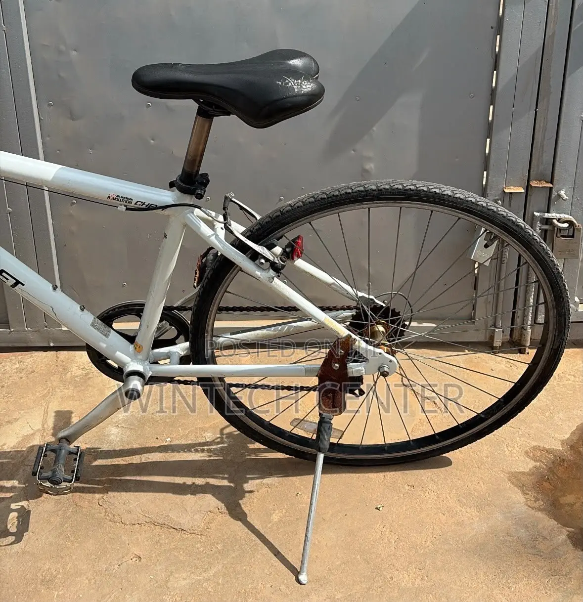 White Chevrolet Bicycle