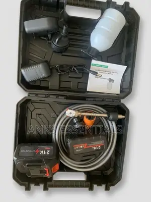 21V Cordless High Pressure Car Washer Kit – Double Battery