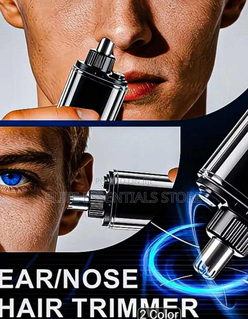 High Quality Automatic 360 Rotating Ear Nose Hair Trimmer