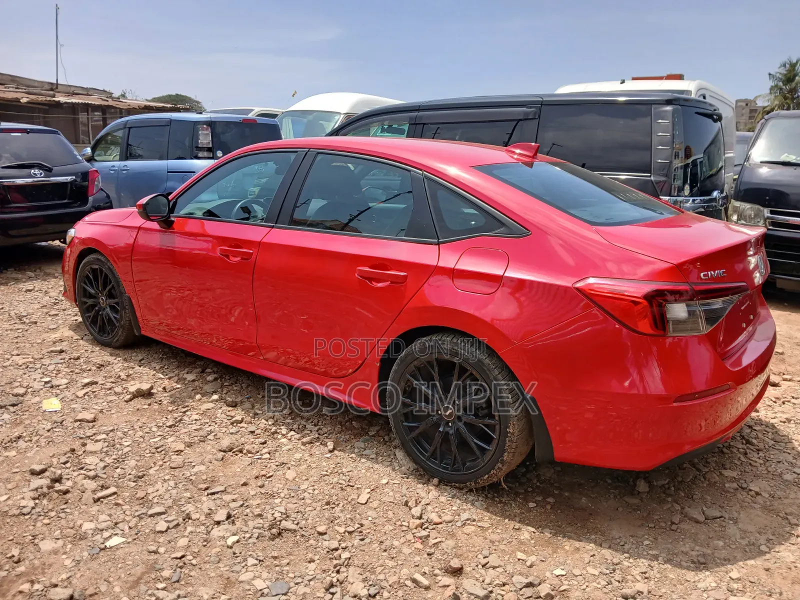 Honda Civic Sport Touring CVT 2024 Red