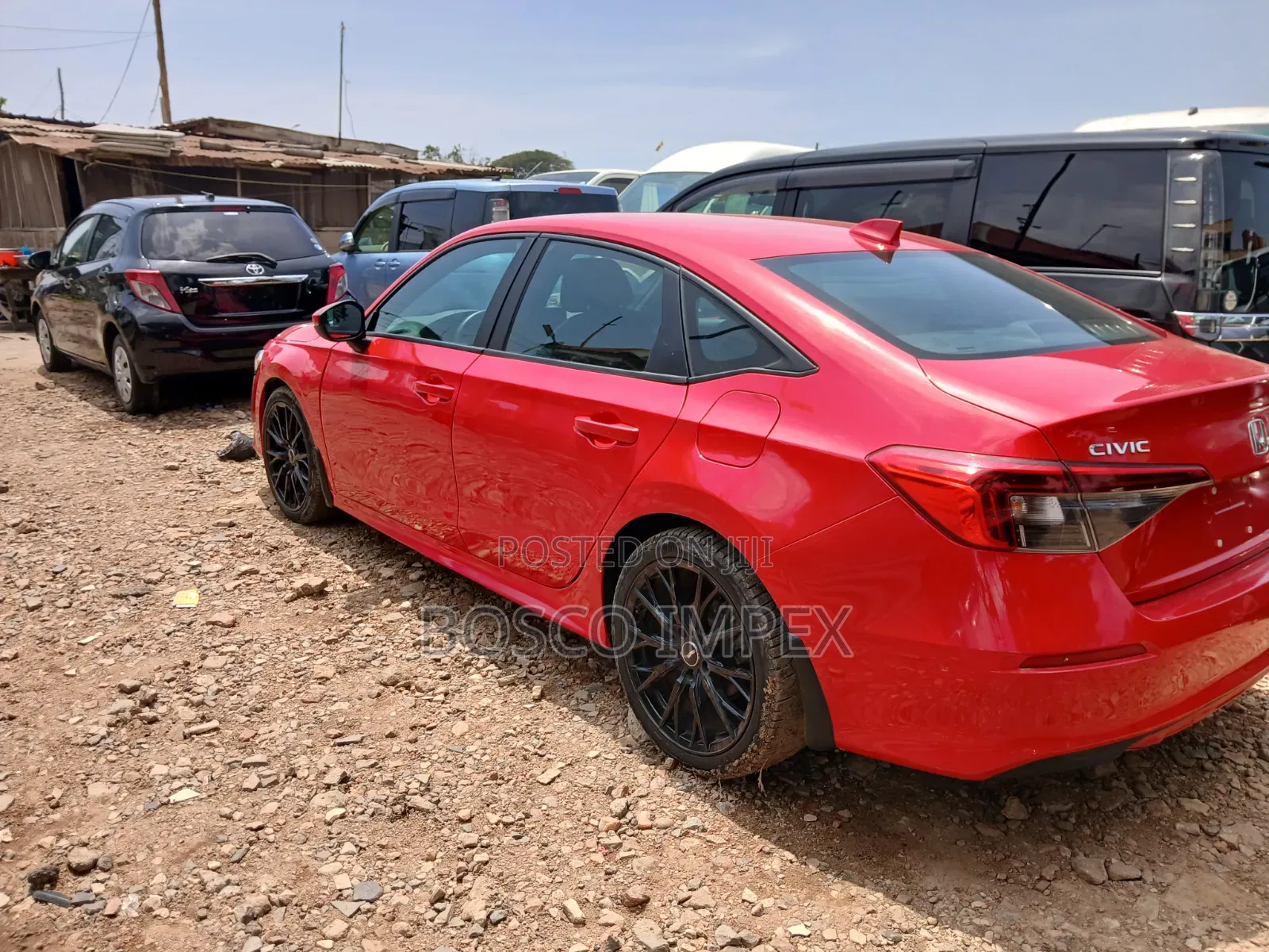 Honda Civic Sport Touring CVT 2024 Red