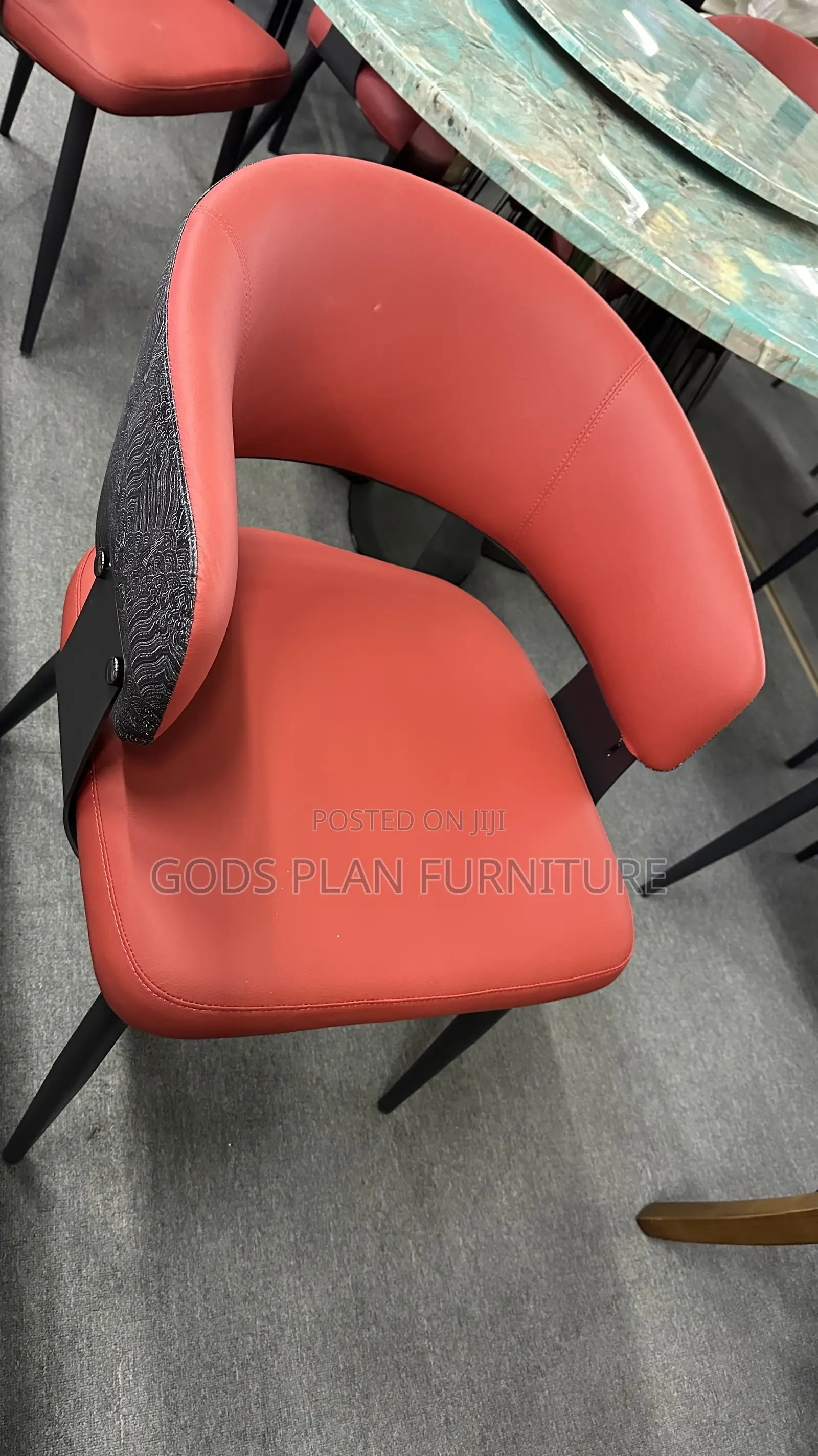 Luxurious 6 Chairs Marble Table ( T004)