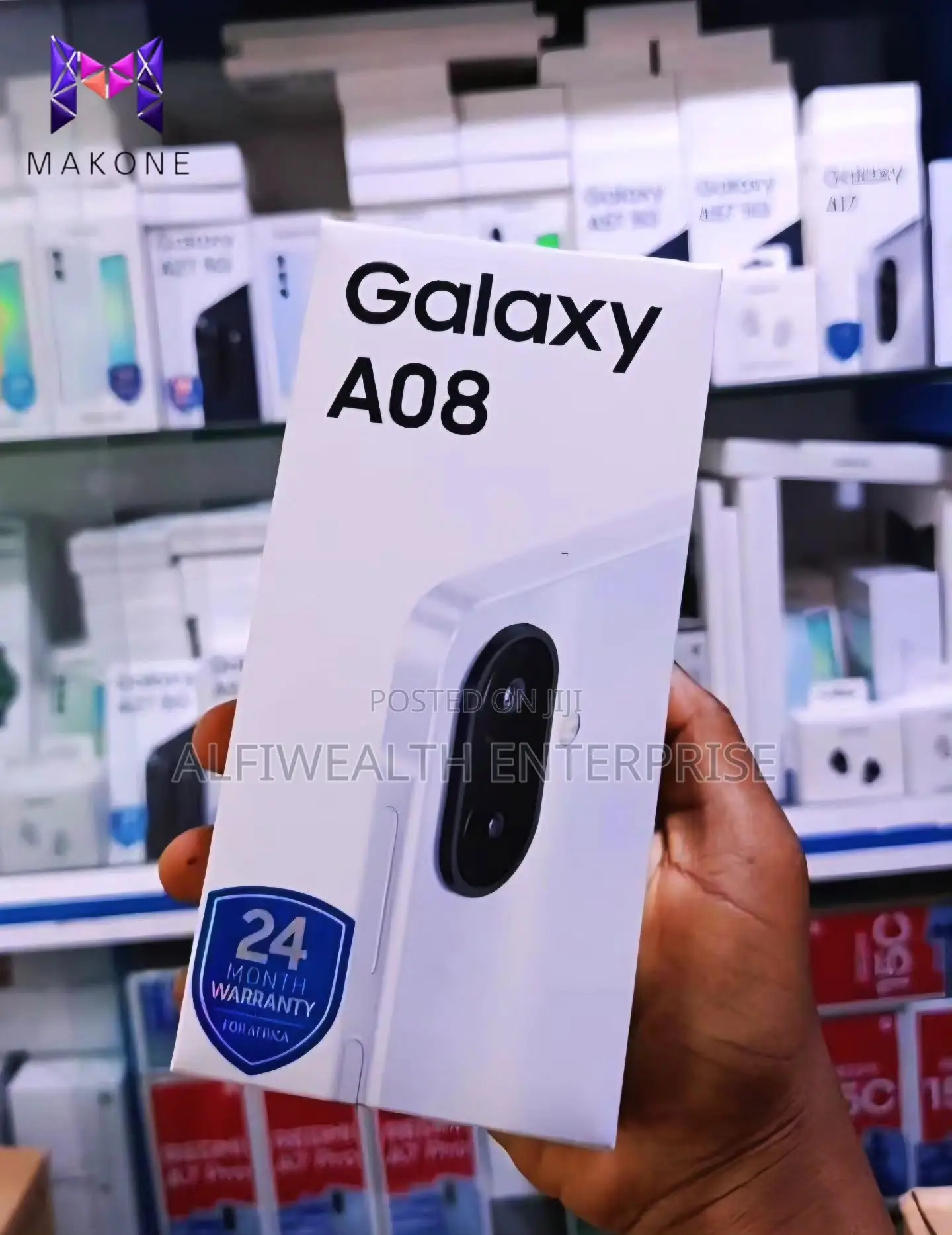 New Samsung Galaxy A08 64 GB Silver