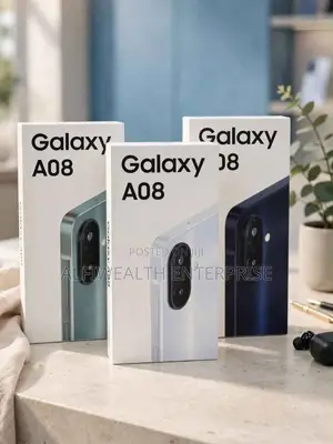 New Samsung Galaxy A08 64 GB Silver