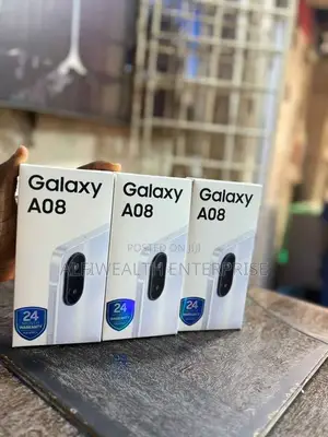 New Samsung Galaxy A08 64 GB Silver