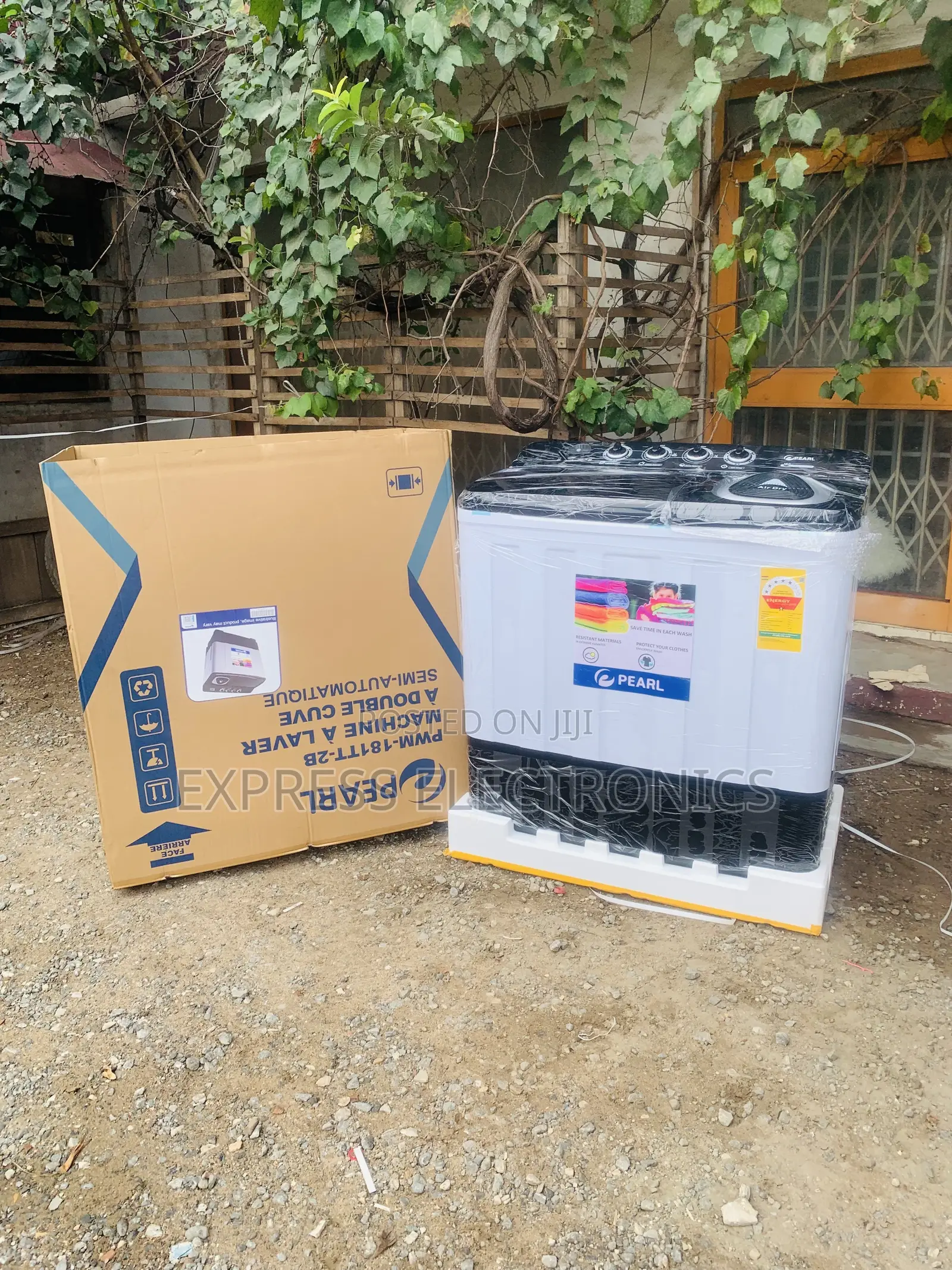 Purchase the New Pearl 18Kg Topload Twintub Semi Automatic
