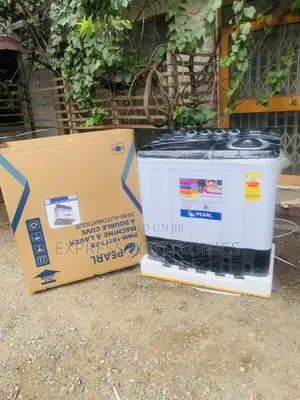 Grab the New Pearl 18Kg Topload Twintub Semi Automatic White