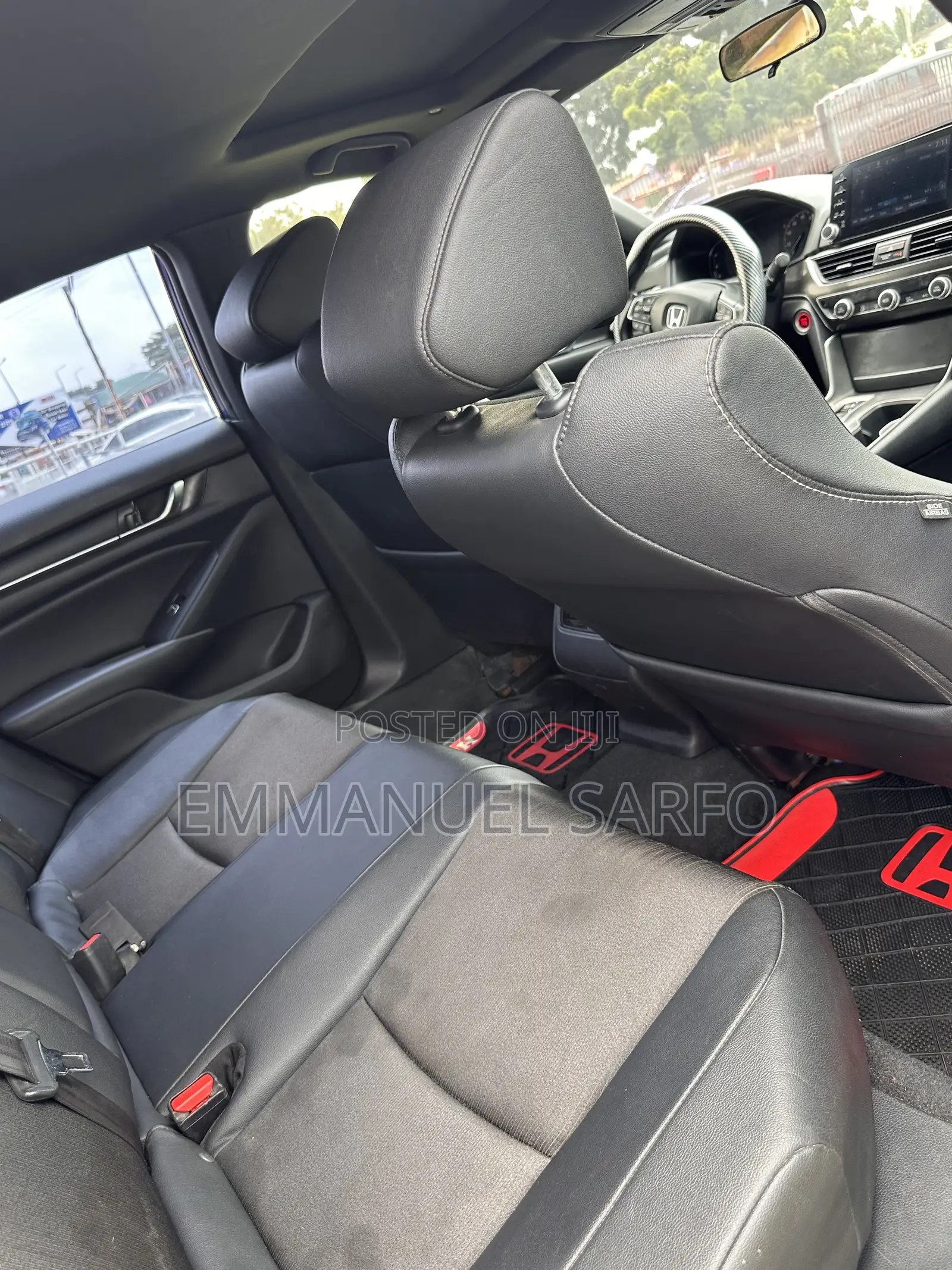 Honda Accord Sport (2.0L 4cyl Turbo 10A) 2019 Blue