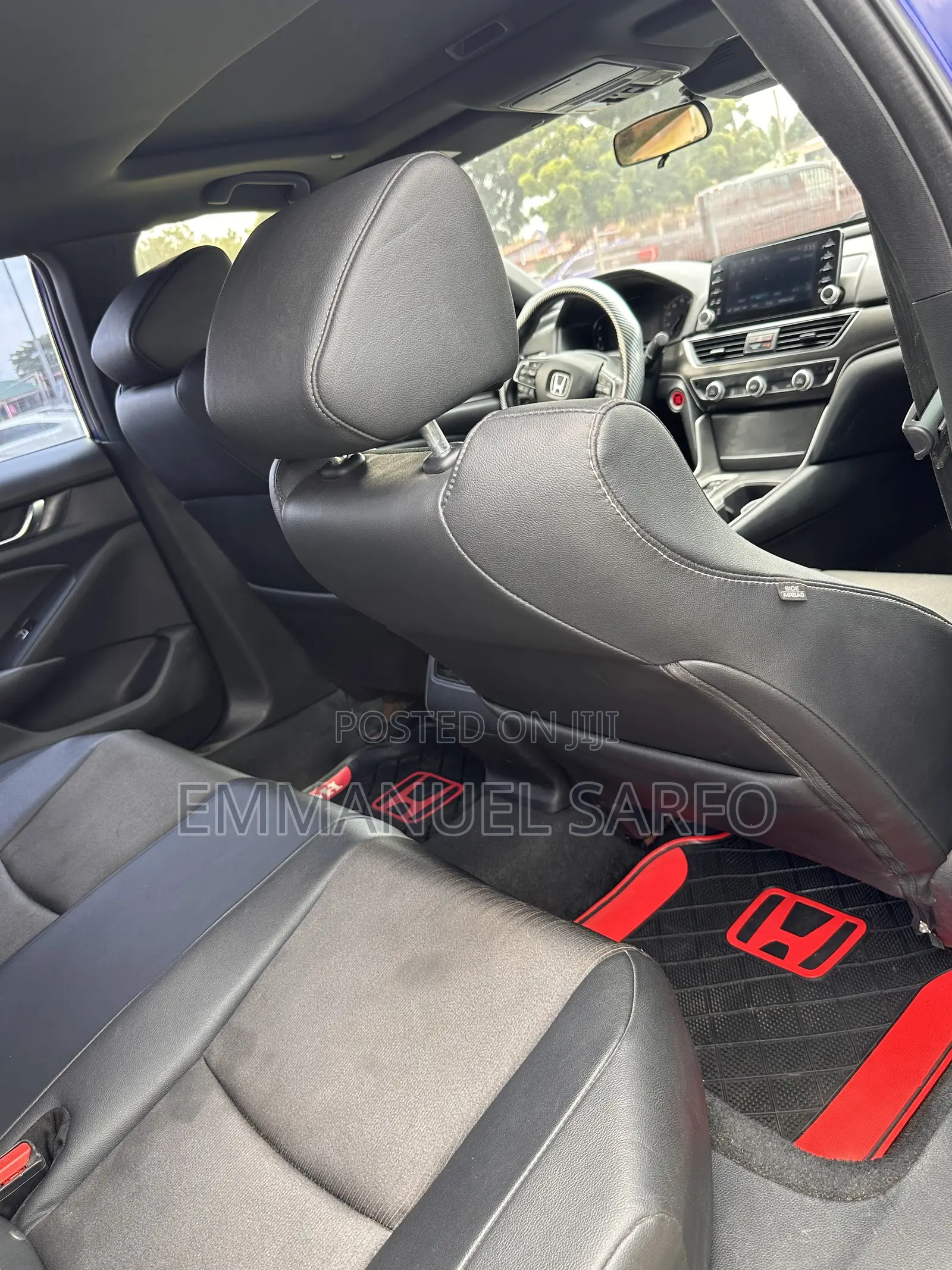 Honda Accord Sport (2.0L 4cyl Turbo 10A) 2019 Blue