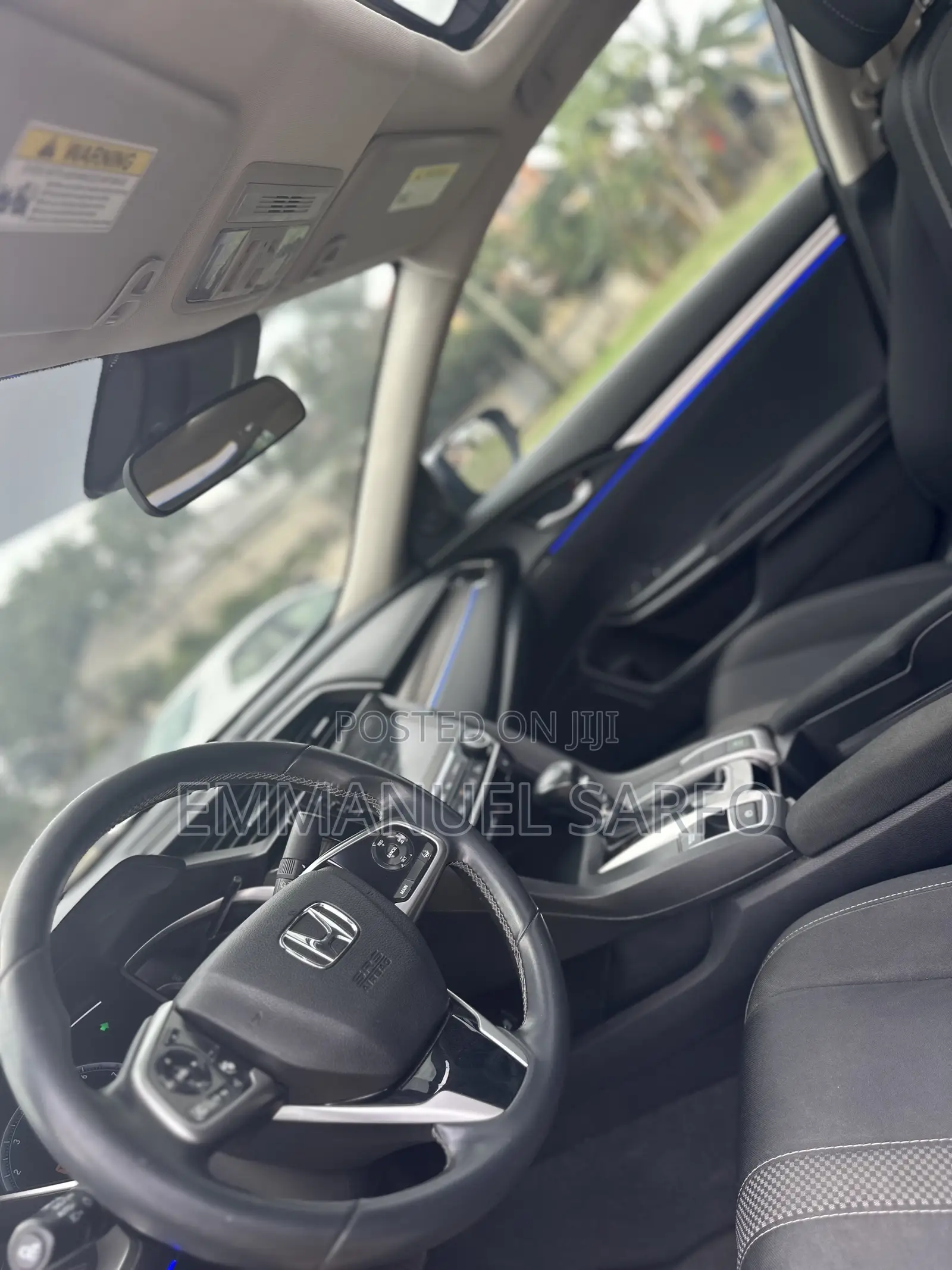 Honda Civic EX-L 2021 Gray
