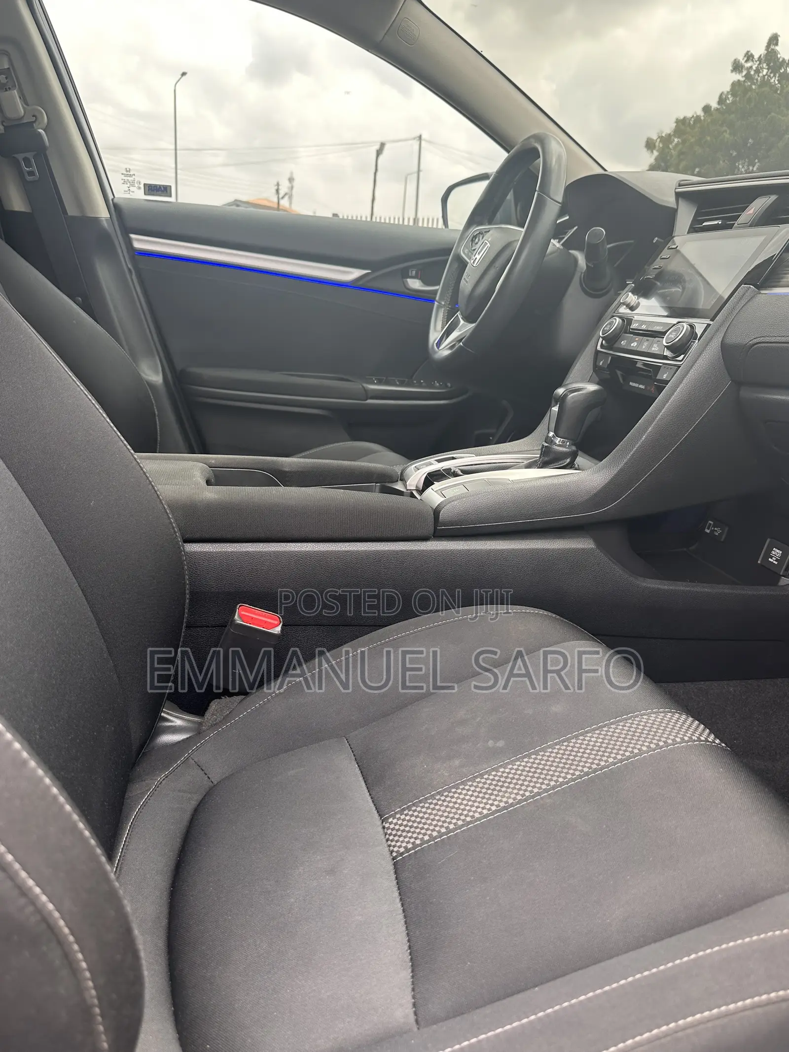 Honda Civic EX-L 2021 Gray