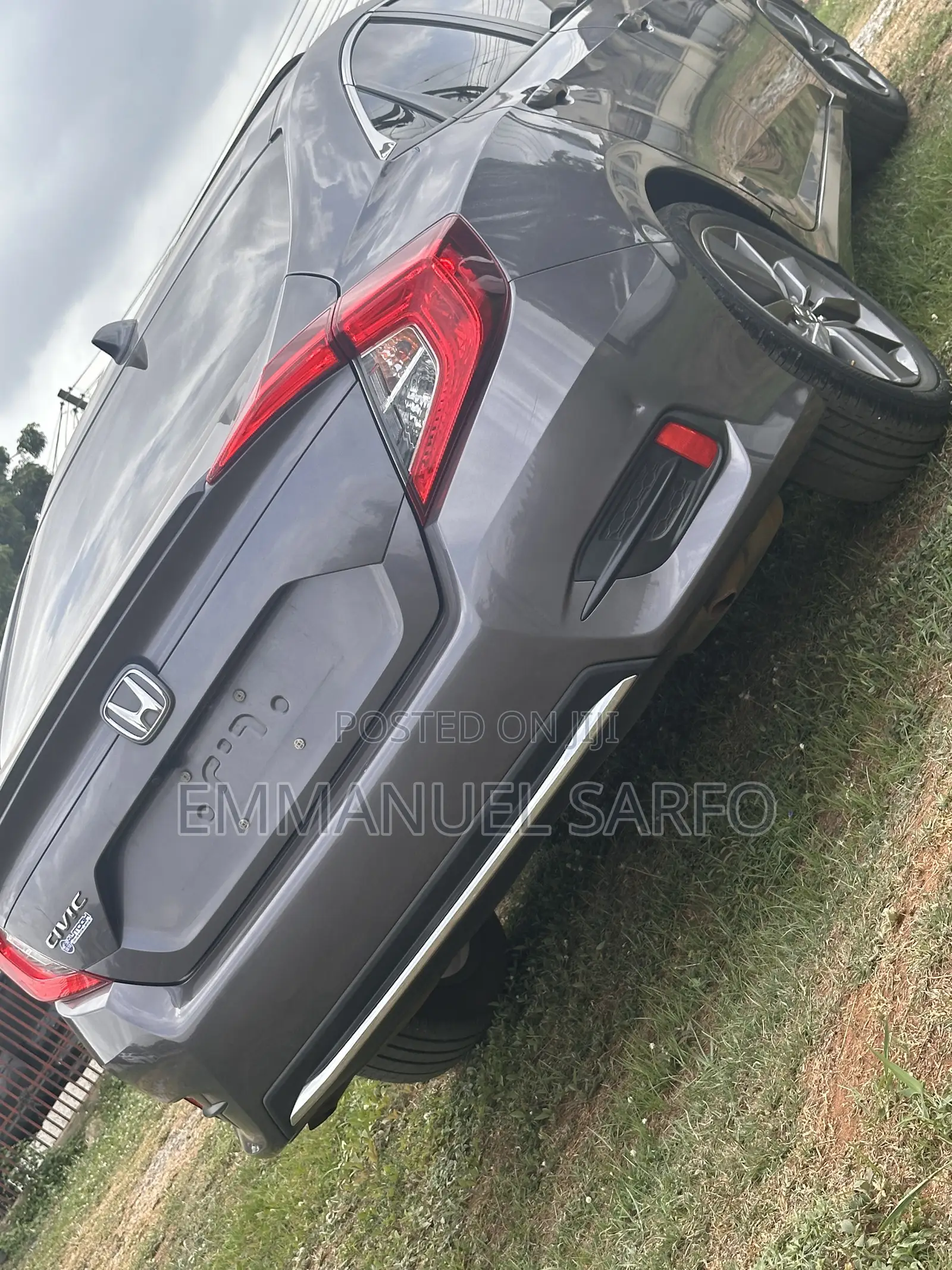 Honda Civic EX-L 2021 Gray