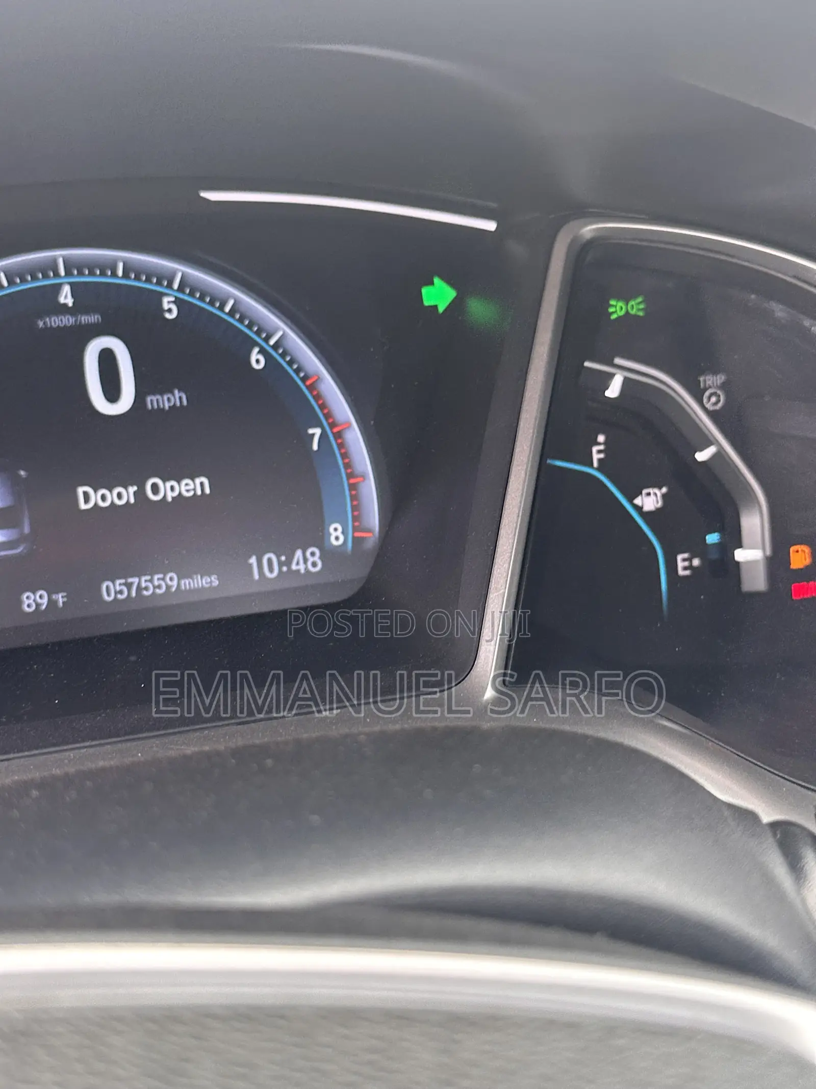 Honda Civic EX-L 2021 Gray