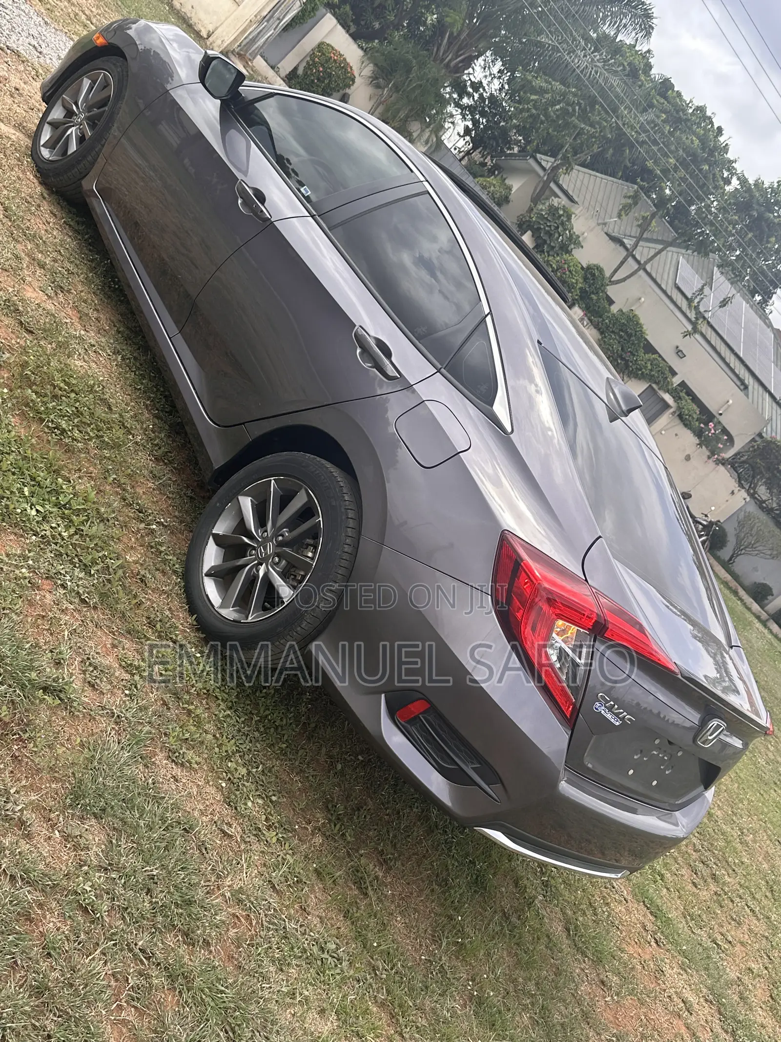 Honda Civic EX-L 2021 Gray
