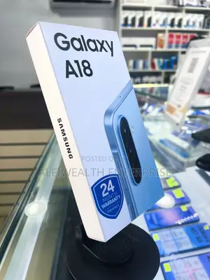 New Samsung Galaxy A18 128 GB Blue