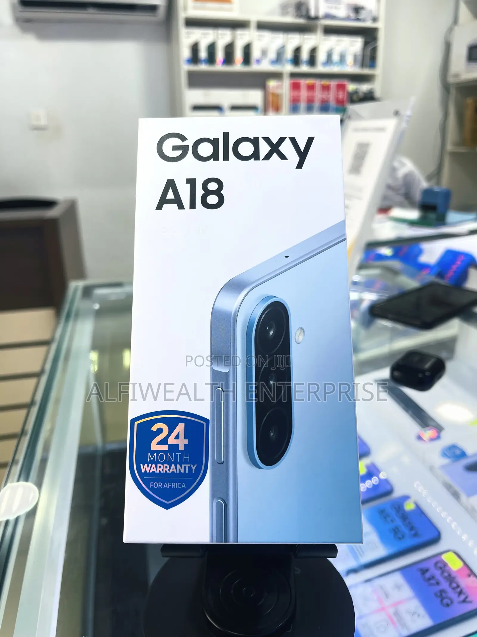 New Samsung Galaxy A18 128 GB Blue