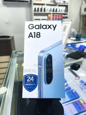New Samsung Galaxy A18 128 GB Blue
