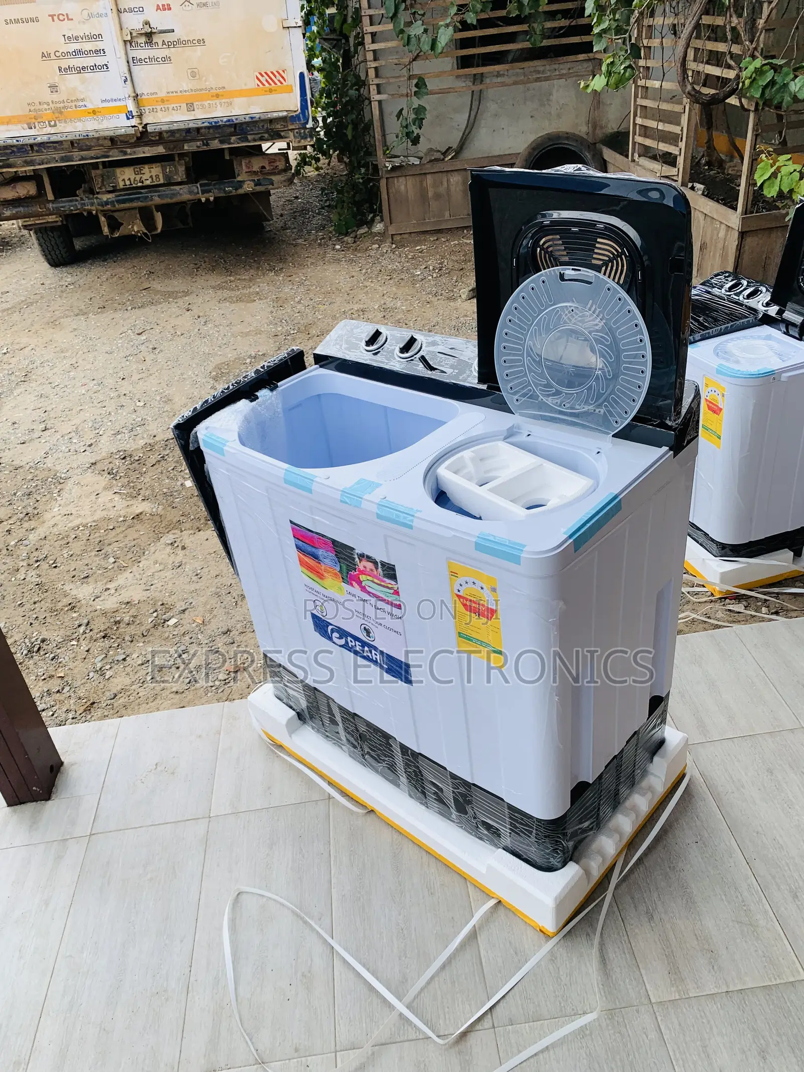 Available Now Pearl 11kg Topload Twintub Semi Automatic