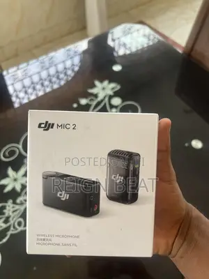 DJI Mic 2 (1 TX + 1 RX), Wireless Mic iPhone, Android, Camera, Vlogs