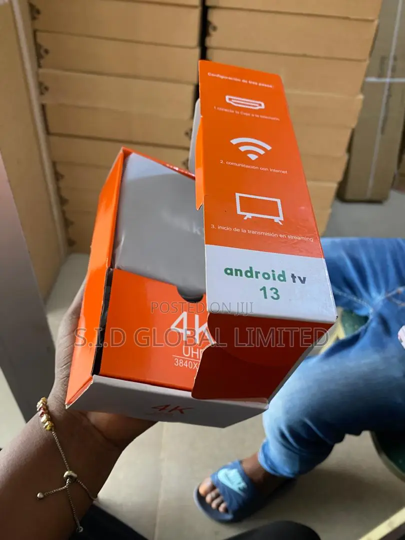 Original Sakkyo Skcc10 4k Andriod TV Box-Brand New