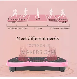 Vibration Plate Exercise Machine With Remote Control
