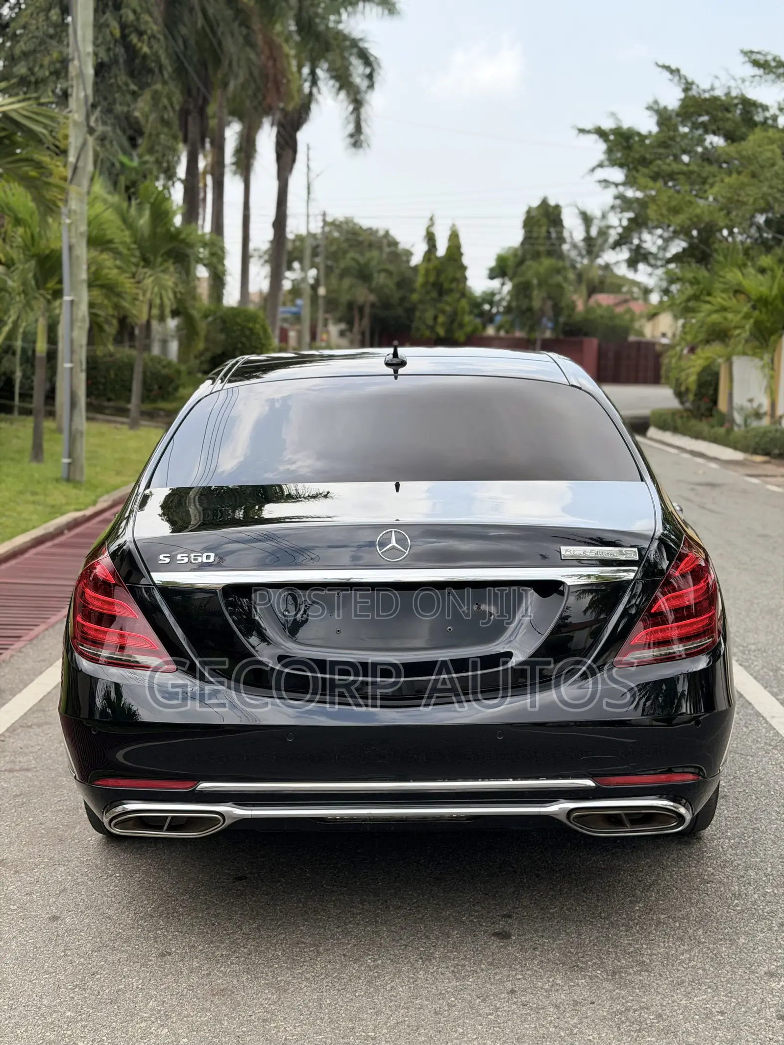 Mercedes-Benz S-Class S 560 4MATIC L (V222) 2020 Black